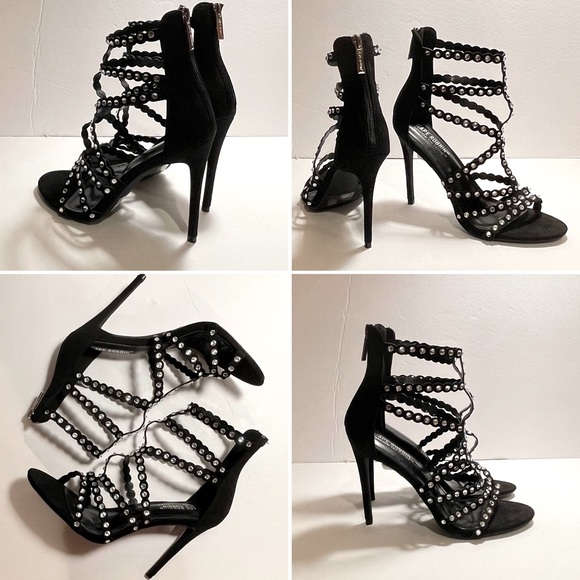 Cape Robbin Shoes Cape Robbin Rhinestones Cage Sandals Poshmark